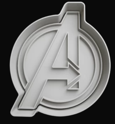 Avengers Logo Cortador de Galletas