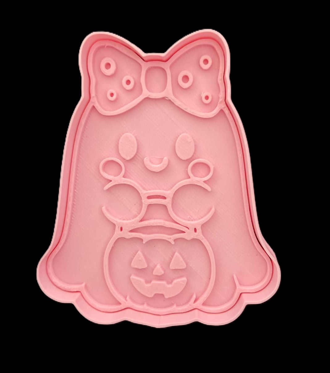 Fantasma con moño Cortador de Galletas