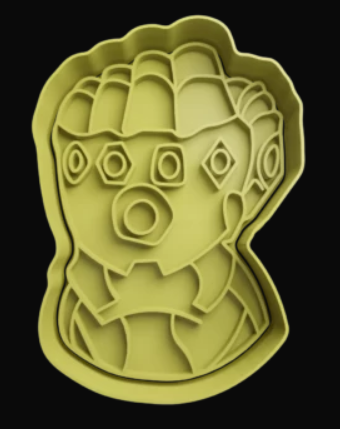 Guante del Infinito Thanos Cortador de Galletas