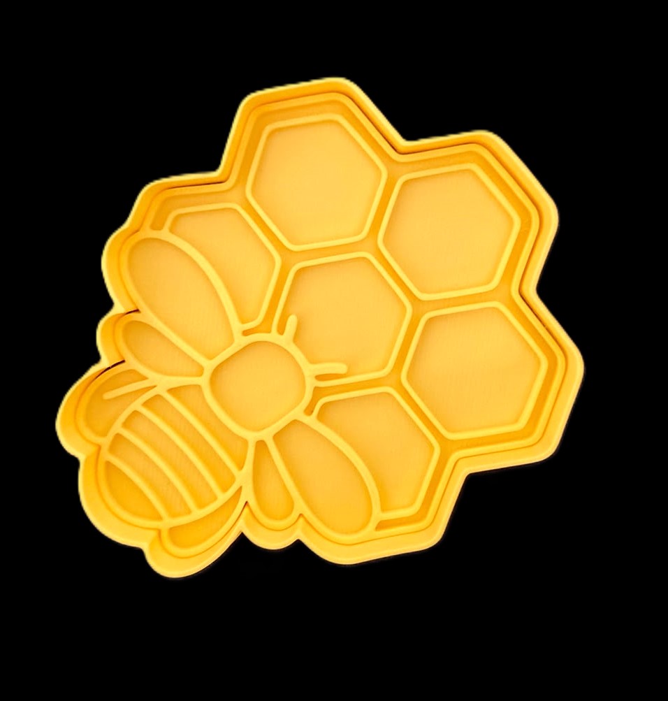 Abeja en Colmena Cortador de Galletas