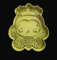 Abeja Reina Cortador de Galletas