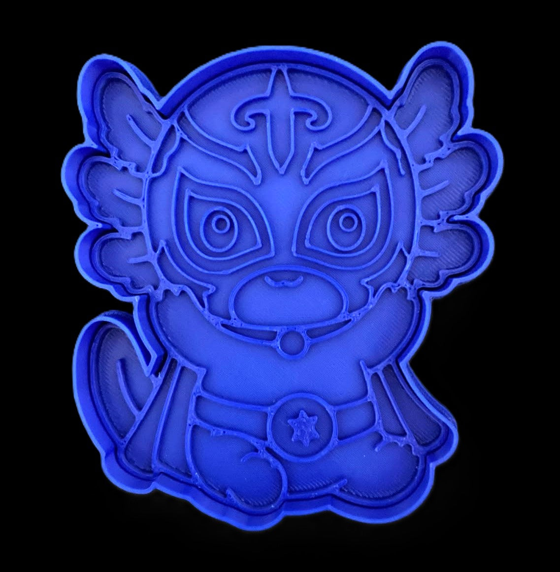 Ajolote Luchador Cortador de Galletas