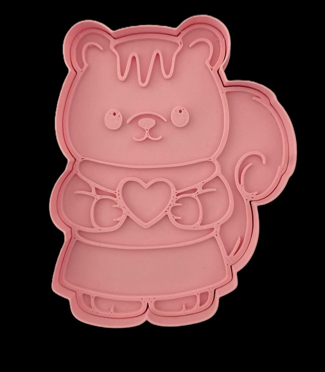 Ternurin Ardilla con corazón Cortador de Galletas