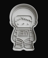 Astronauta Cortador de Galletas