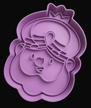 Rey Mago Baltazar Cortador de Galletas