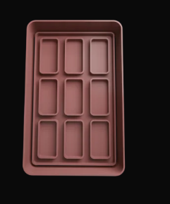 Barra de Chocolate Cortador de Galletas