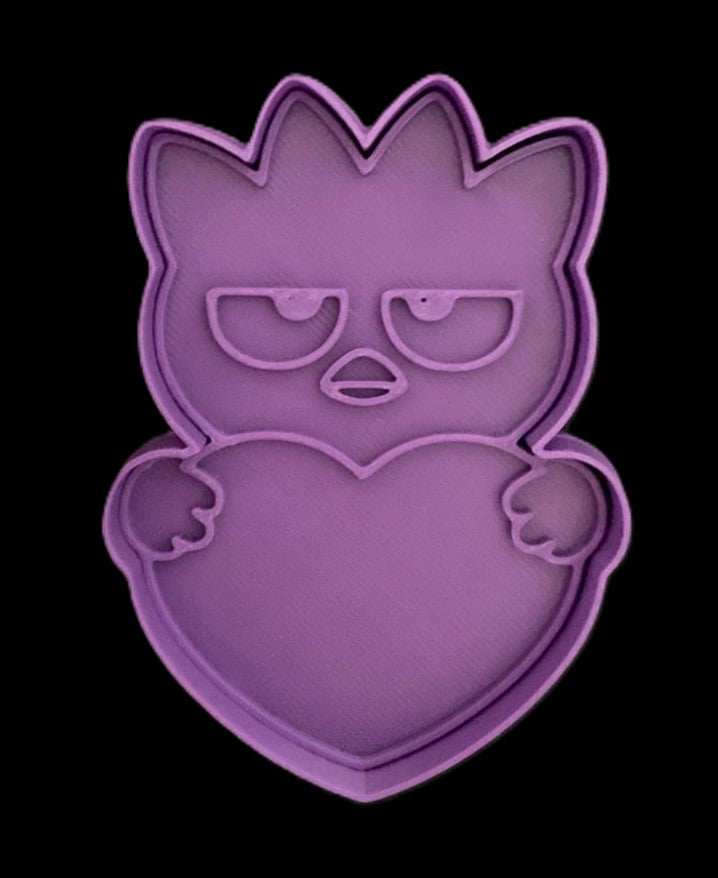 Badtz Maru con corazón Cortador de Galletas