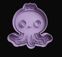 Blueberinni Octopussini Cortador de Galletas