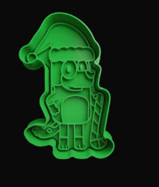 Bluey Navidad Cortador de Galletas