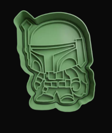 Boba Fett Cortador de Galletas
