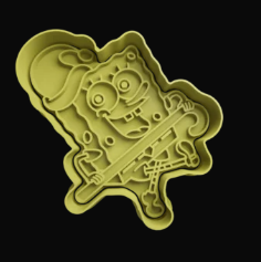 Bob Esponja Navidad Cortador de Galletas