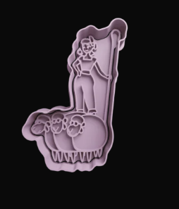 Boo Peep Cortador de Galletas