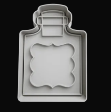 Botella Cuadrada Cortador de Galletas