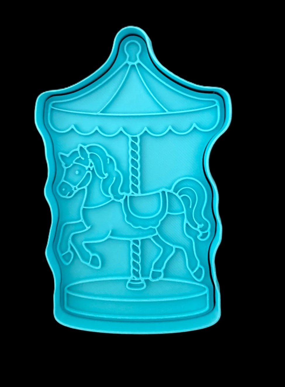 Caballo de Carrusel Cortador de Galletas
