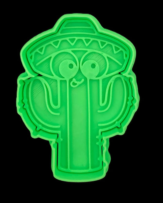 Cáctus con Sombrero Cortador de Galletas