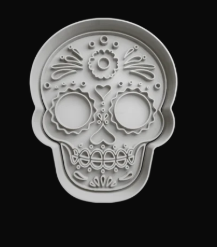 Calavera Mexicana Cortador de Galletas
