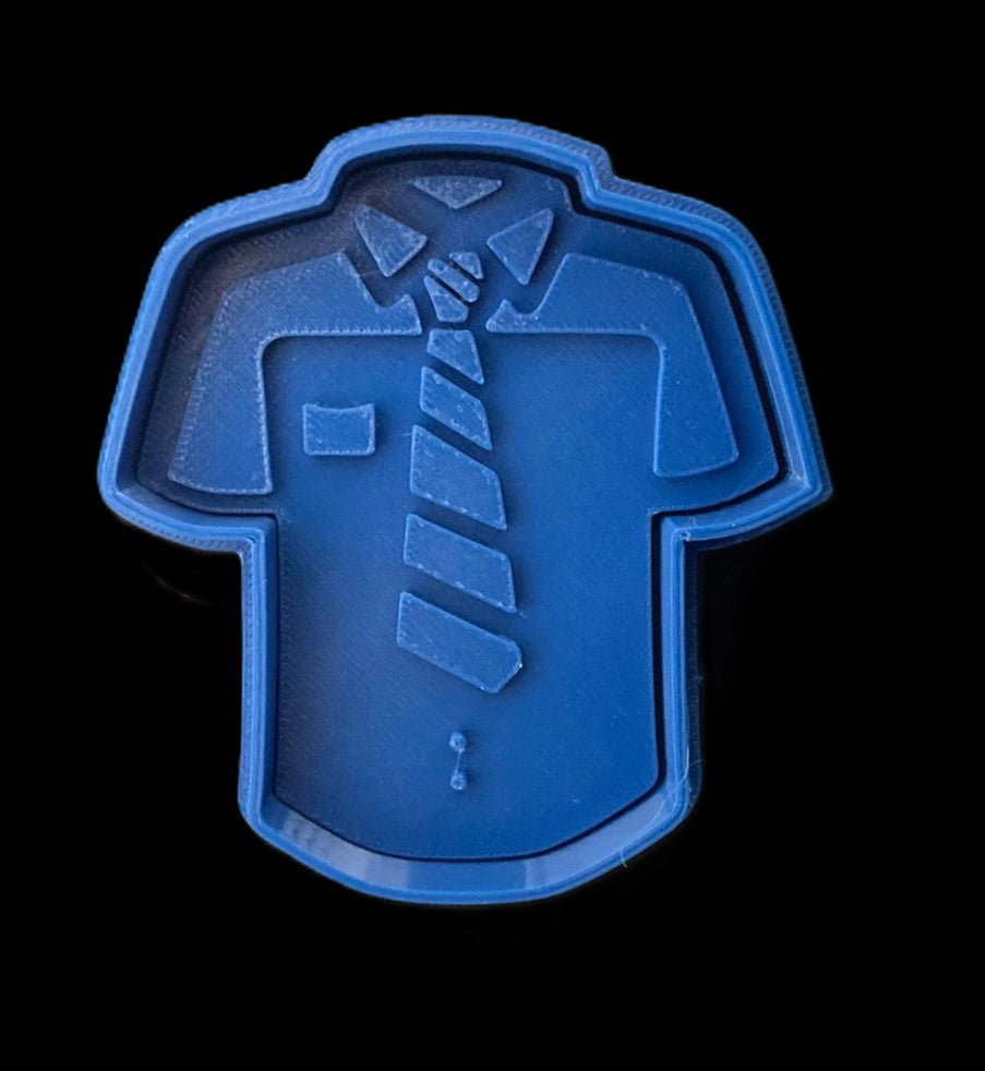 Camisa con corbata Cortador de Galletas
