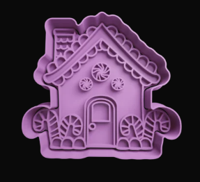 Casa de Jengibre Cortador de Galletas