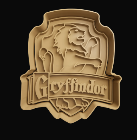 Casa Gryffindor Logo Cortador de Galletas