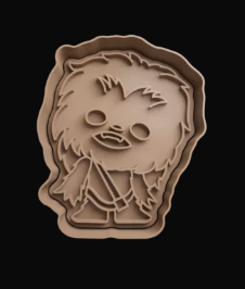 Chewbacca Cortador de Galletas