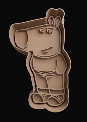 Chill Guy Cortador de Galletas