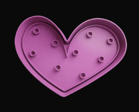 Corazón Cortador de Galletas