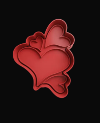 Corazones Cortador de Galletas