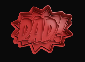 Dad! Cortador de Galletas