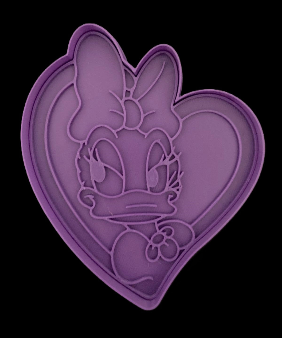 Daisy en corazón Cortador de Galletas
