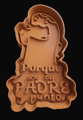 Deformito dia del Padre Cortador de Galletas