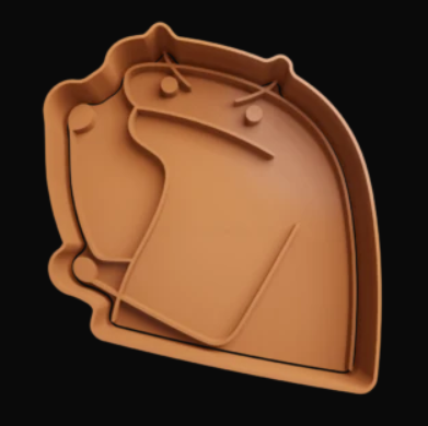 Deformito enojado Cortador de Galletas