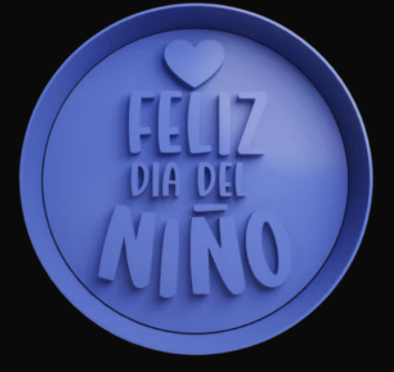 Felíz dia del niño Cortador de Galletas
