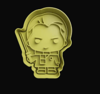 Draco Malfoy con varita Cortador de Galletas