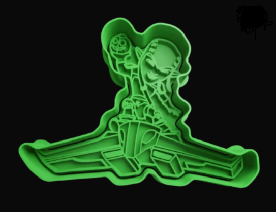 Duende Verde Cortador de Galletas