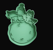 El Principito en su planeta Cortador de Galletas