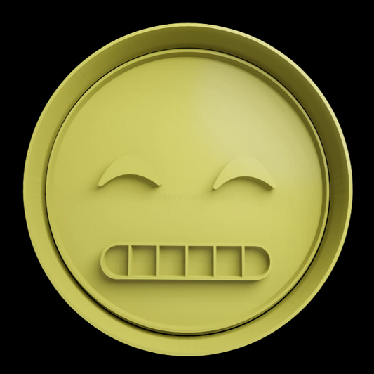 Emoji Sonriendo Cortador de Galletas