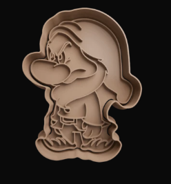 Enano Gruñon Cortador de Galletas