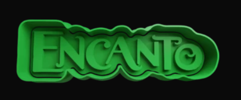 Encanto Logo Cortador de Galletas