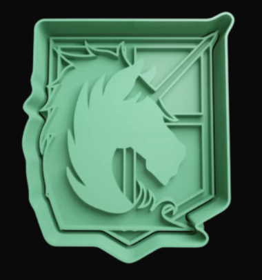 Escudo Policía Militar Cortador de Galletas