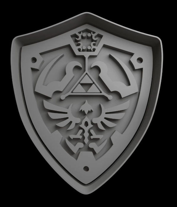 Escudo Zelda Cortador de Galletas