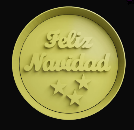 Felíz Navidad Cortador de Galletas