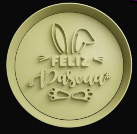 Felíz Pascua Cortador de Galletas
