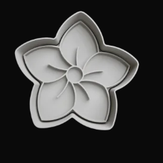 Flor de 5 Pétalos Cortador de Galletas