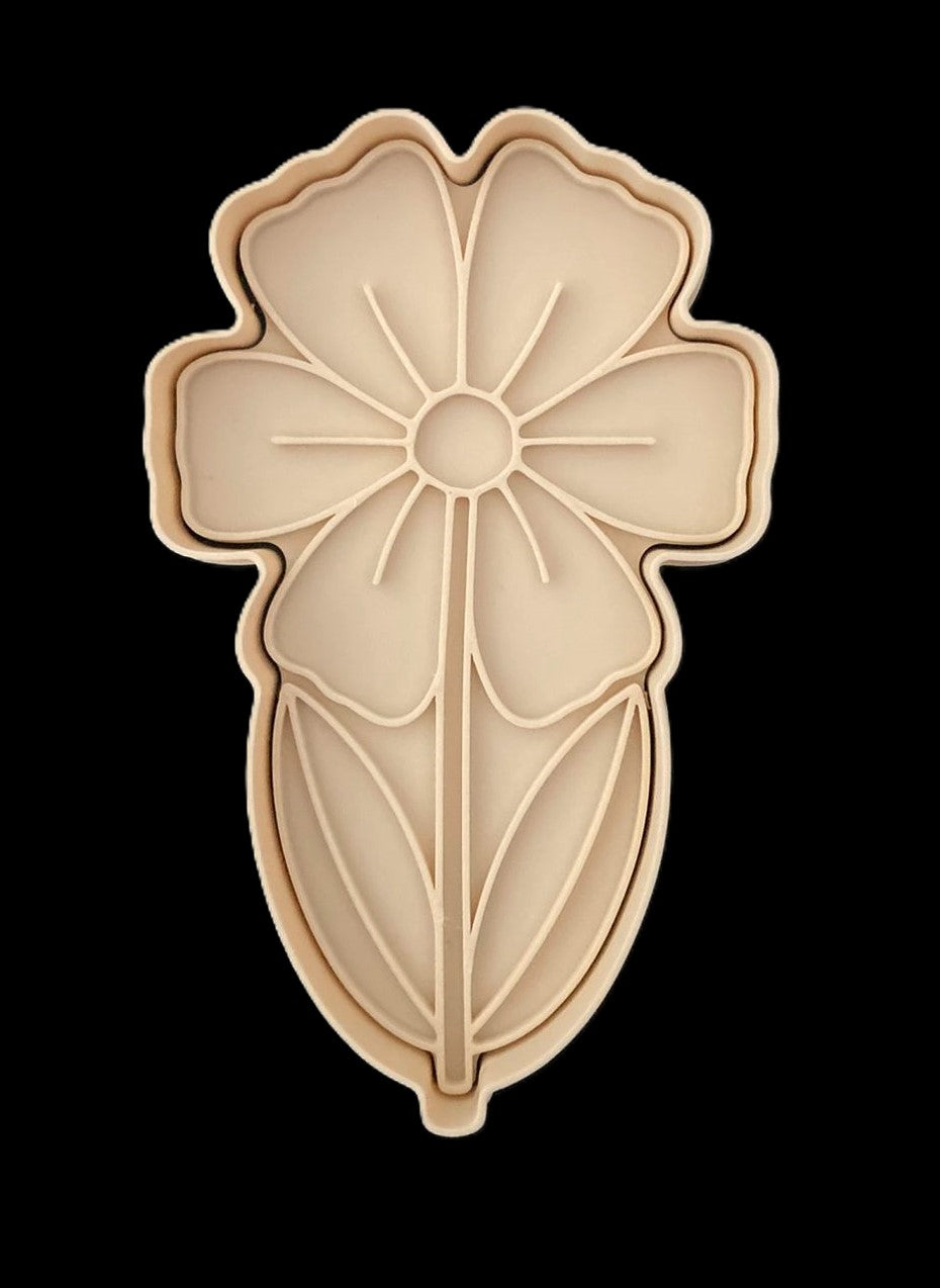 Flor de 6 Pétalos Cortador de Galletas