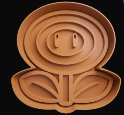 Flor de fuego Cortador de Galletas