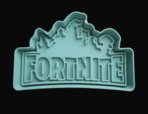 Fornite Logo Cortador de Galletas