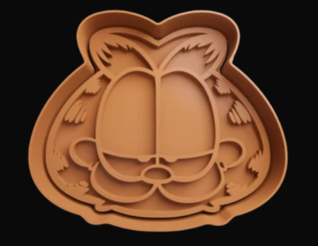 Garfield cabeza Cortador de Galletas