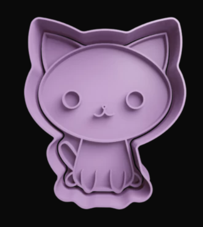 Gato cute Cortador de Galletas
