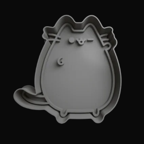 Gato Pusheen Cortador de Galletas