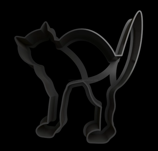 Gato Silueta Cortador de Galletas
